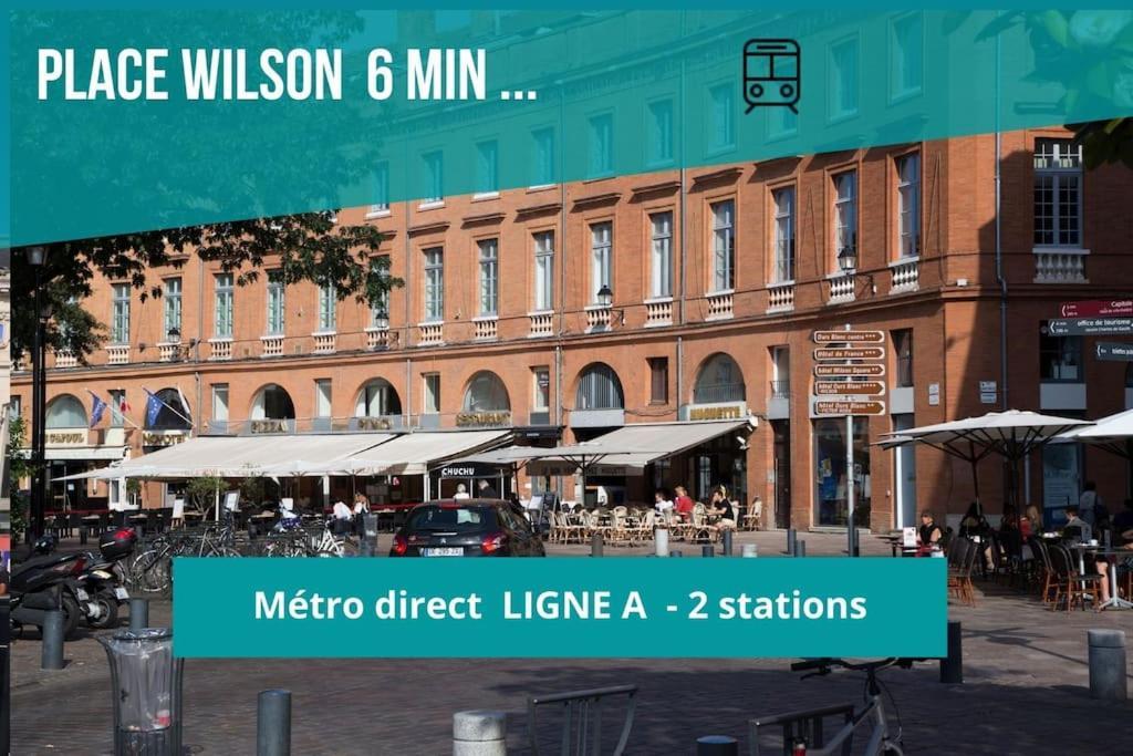 Апартаменты L'Alto - Toulousecozyflat - Centre- Parking - Metro Экстерьер фото